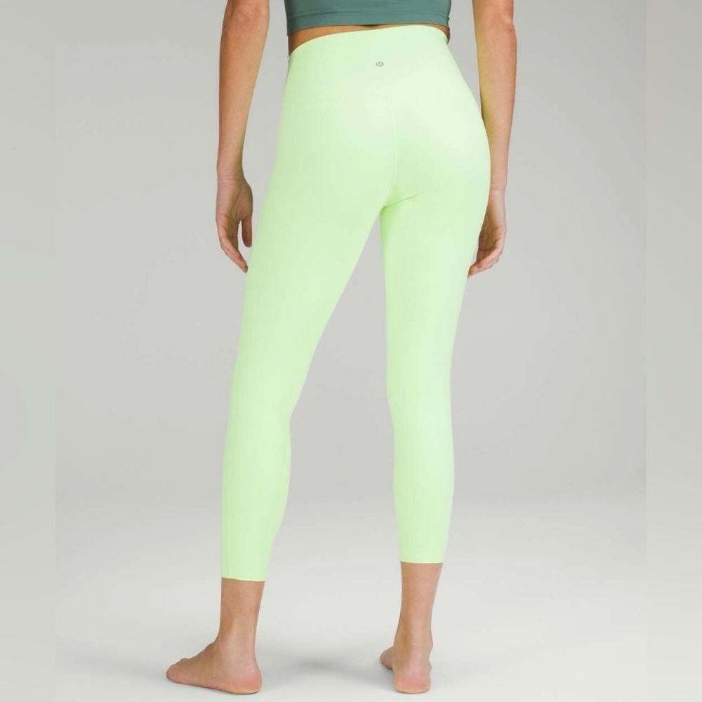 Lululemon Align High Rise Pant 25” Faded Zap Sz 4 Excellent Condition Rare